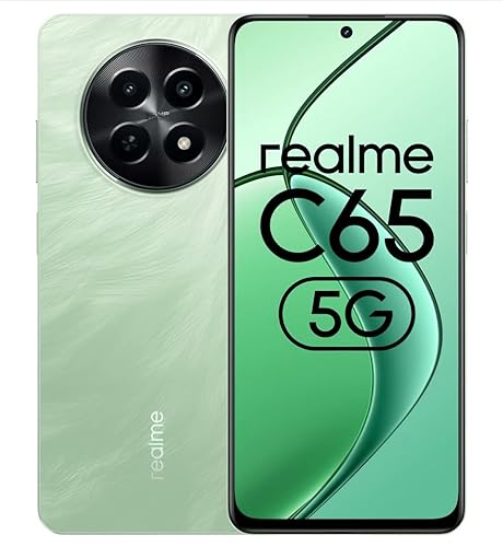 realme C65 5G (Feather Green, 128 GB) (4 GB RAM) : Amazon.in